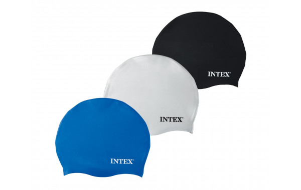 Шапка для плавания из силикона, от 8 лет Intex 55992 3 цвета 600_380