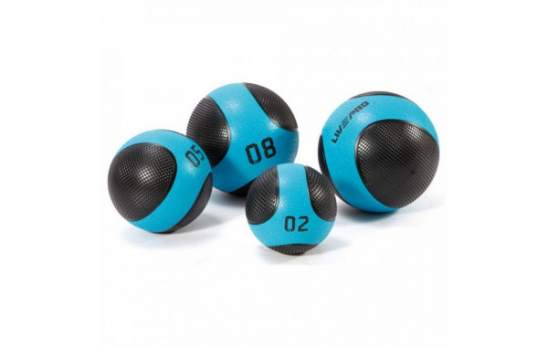 Медбол 8кг Live Pro Solid Medicine Ball LP8112-08 600_380