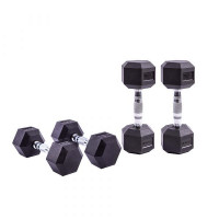 Гексагональные гантели 20кг Live Pro Hex Dumbbell LP8005-20, пара