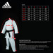 Кимоно для карате Adidas AdiLight WKF белое K191SK 75_75