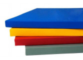 Татами Верх JUDO 650 гр/м2 низ Antislip 670 гр/м2 ромб 40мм 1*1м DSFight