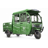 Грузовой электротрицикл RuTrike Рейс 1300 60V1200W 024458-2818 темно-зеленый