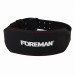 Атлетический пояс Foreman PS-0368 черный 75_75