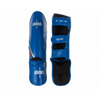 Защита голени и стопы Clinch Shin Instep Guard Kick 2.0 C521N синий