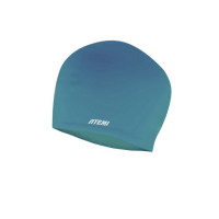 Шапочка для плавания Atemi long hair cap Green river TLH1GR бирюзовый