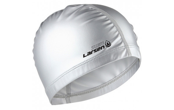 Шапочка плавательная Larsen 7530 серебристый 600_380