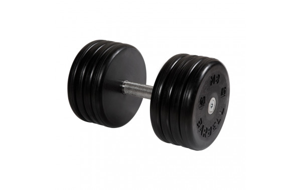 Гантель классик MB Barbell с вращающейся ручкой 40 кг MB-FdbEM-B40 600_380