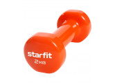 Гантель виниловая Star Fit DB-101 2 кг, оранжевый