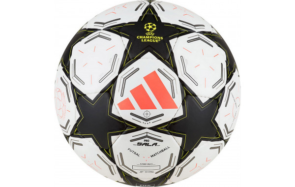 Мяч футзальный Adidas UCL Pro Sala, FIFA Quality Pro IX4057 р.4 600_380