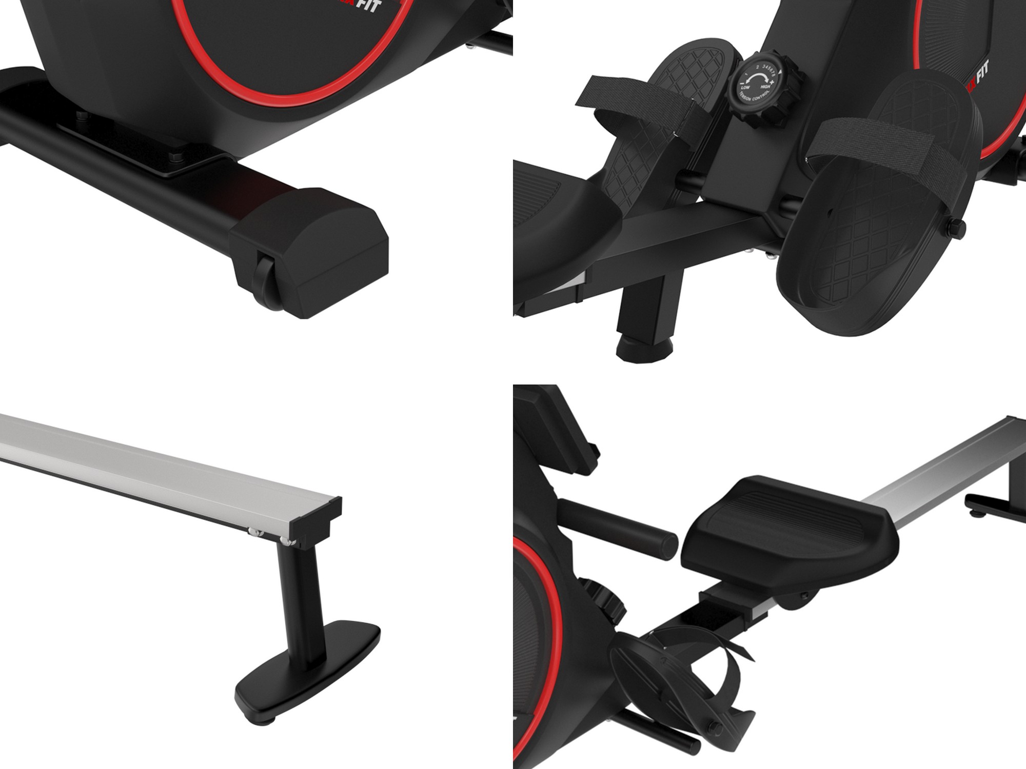 Гребной тренажер UnixFit Techno Rower 410E RMTF410E 2000_1500