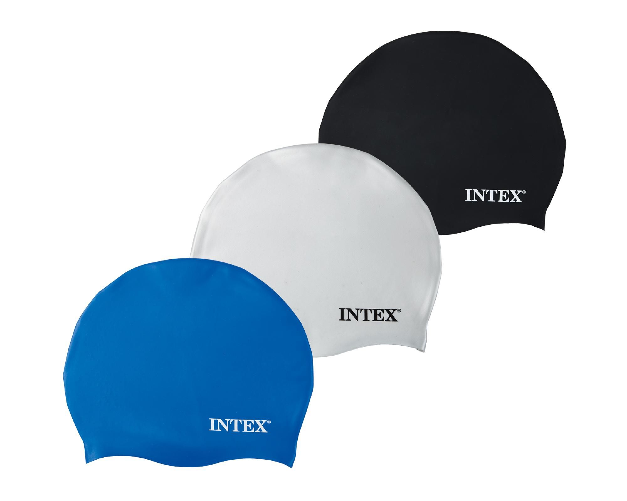 Шапка для плавания из силикона, от 8 лет Intex 55992 3 цвета 2000_1600