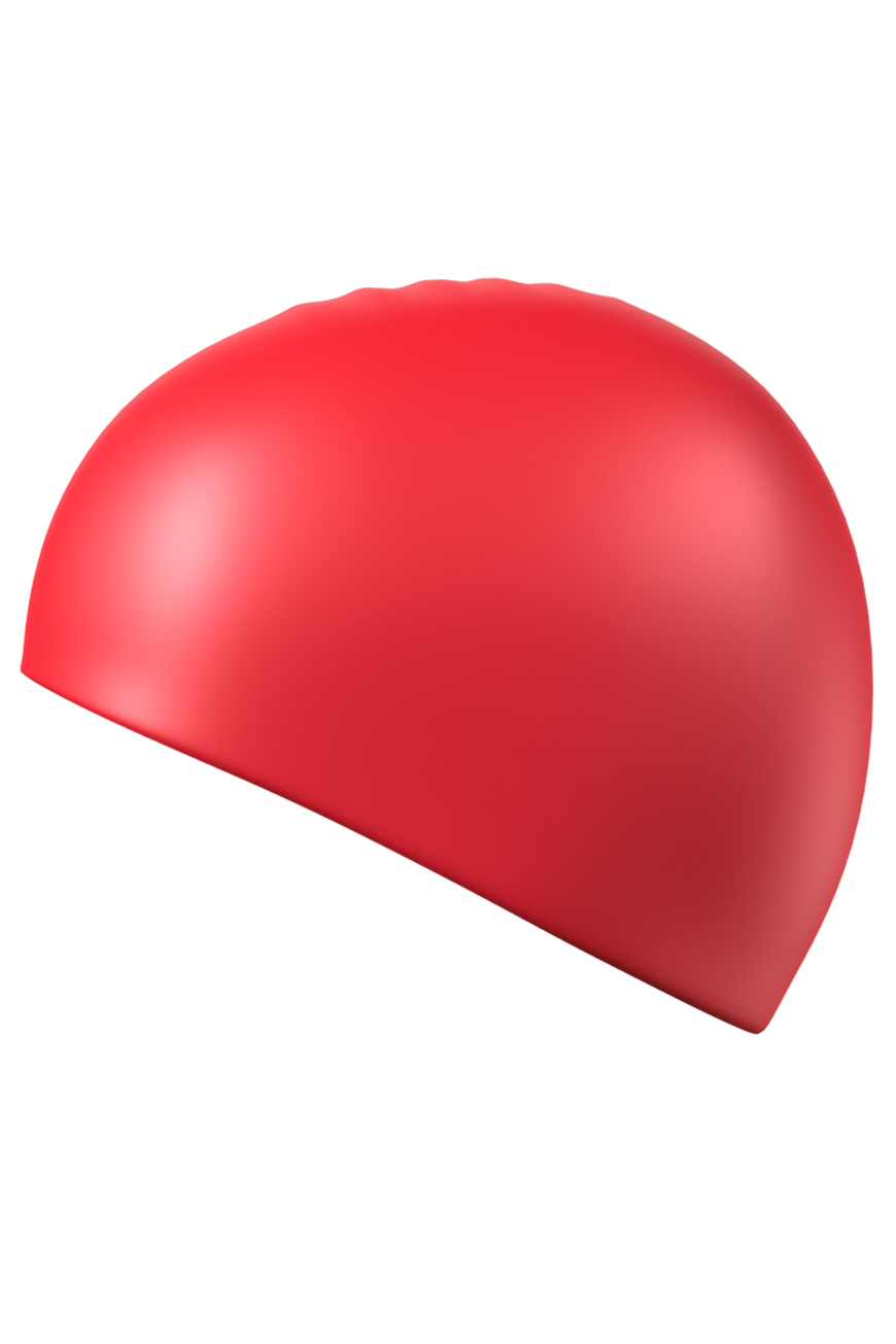 Силиконовая шапочка MadWave Standard Silicone cap 9973 0 05 красный 870_1305