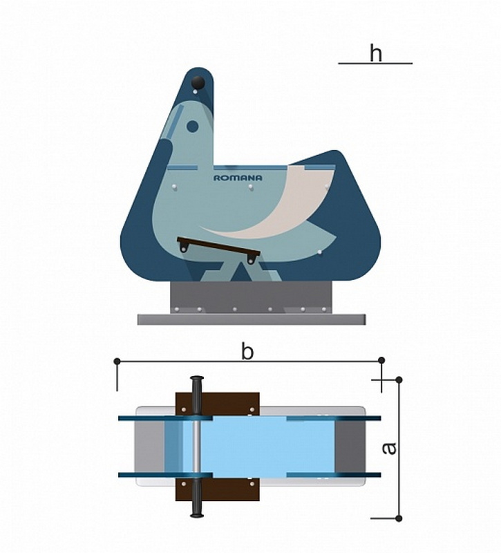 Качалки 1х Romana 108.29.00-06 725_800