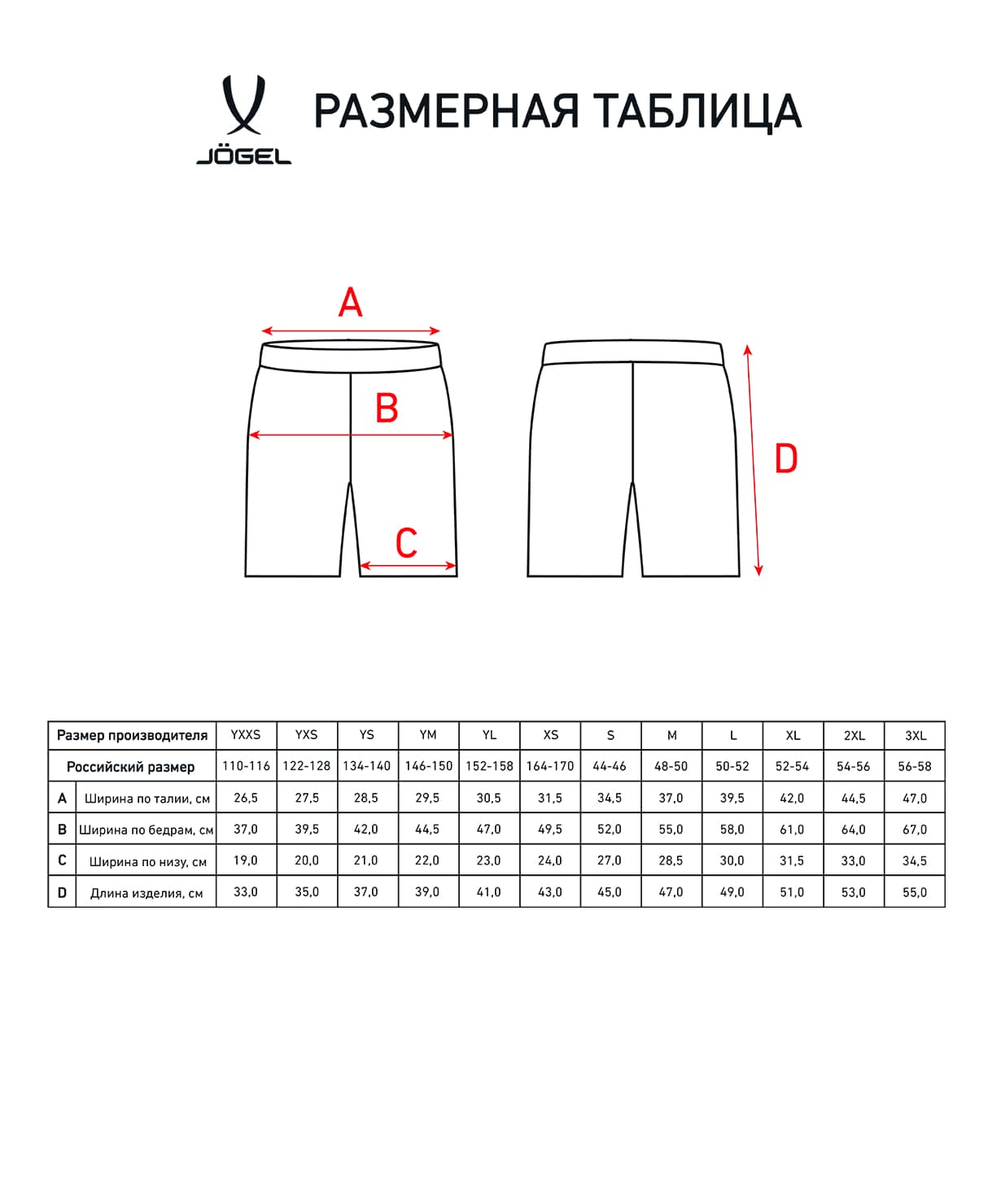 Шорты игровые Jogel CAMP Classic Shorts, желтый неон 1230_1479