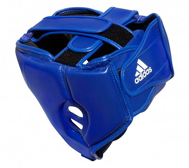 Шлем боксерский Adidas Hybrid 50 Head Guard adiH50HG синий 621_553