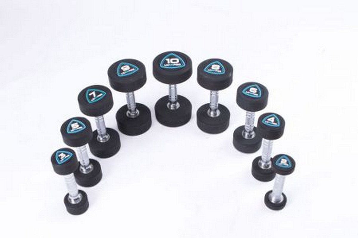 Гантели в уретане 3 кг Live Pro Studio Dumbbells LP8075-03 1200_800