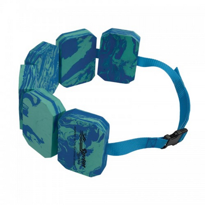 Пояс для обучения плаванию Sprint Aquatics 6-Piece Belt Float 672 голубой 700_700