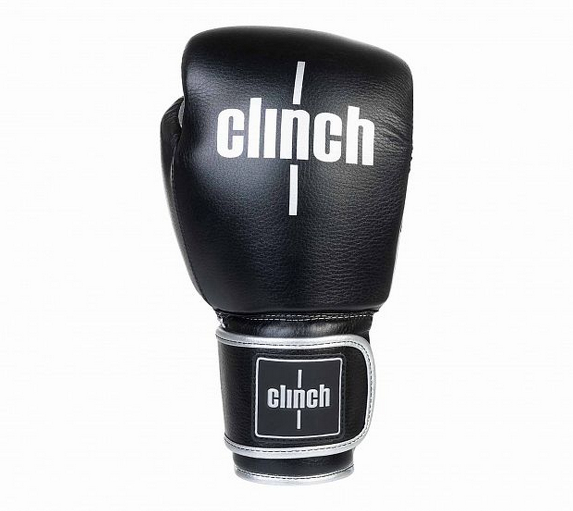 Перчатки боксерские Clinch Punch 2.0 C141 черно-серебристый 2000_1784