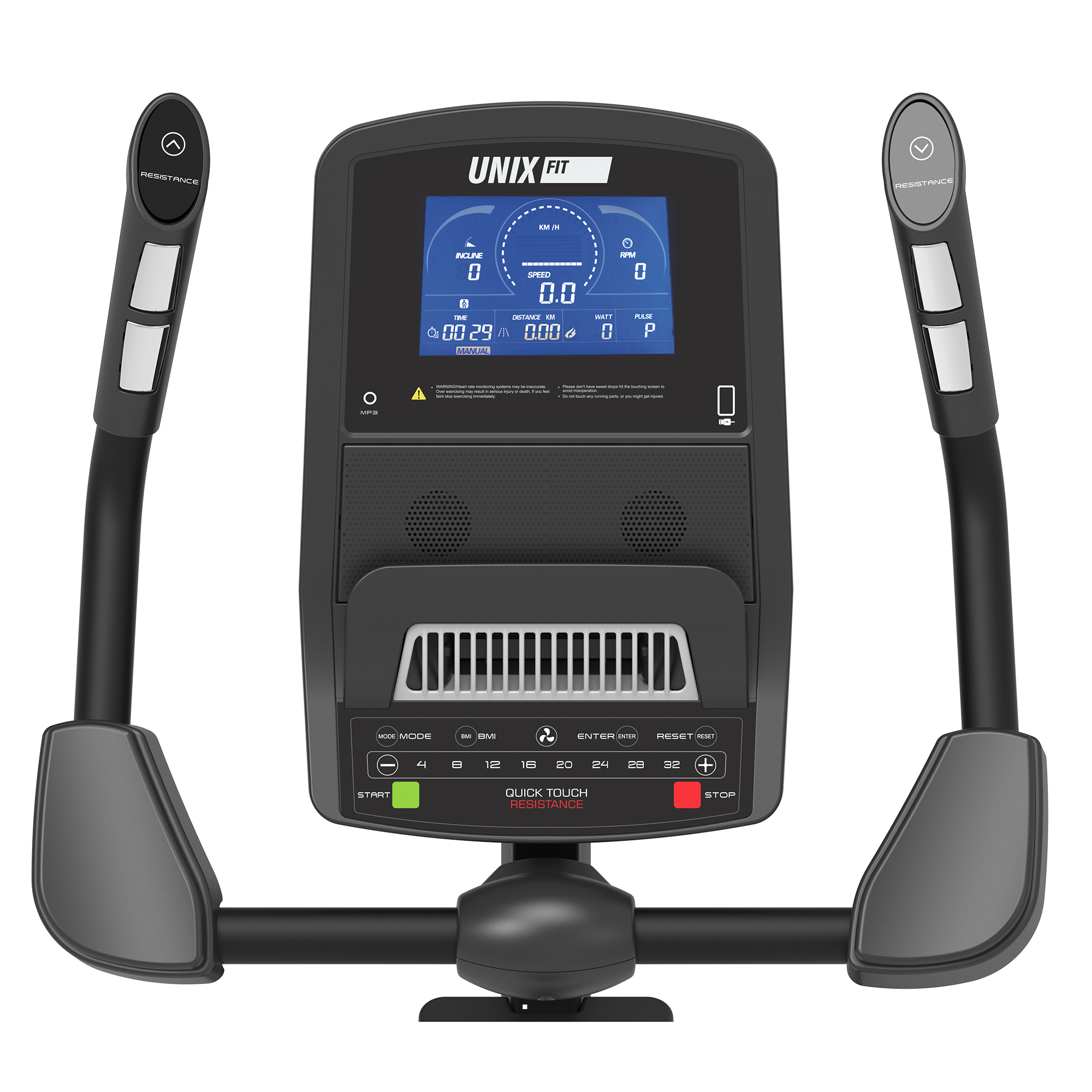 Велотренажер UnixFit Fit B-1250 PRO (7" LCD) 2000_2000