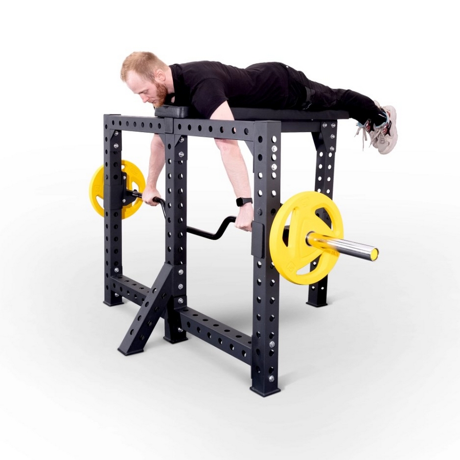 Тренажер для тяги штанги лежа Protrain HCRD-5001 900_900