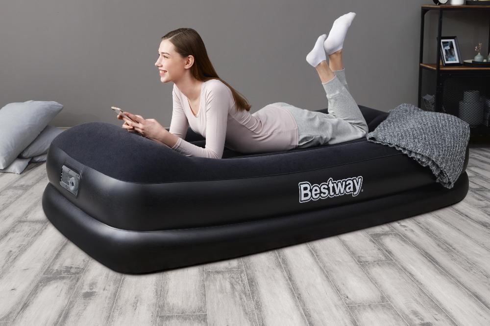 Кровать флок 97х191х46см Bestway 67401 1000_667