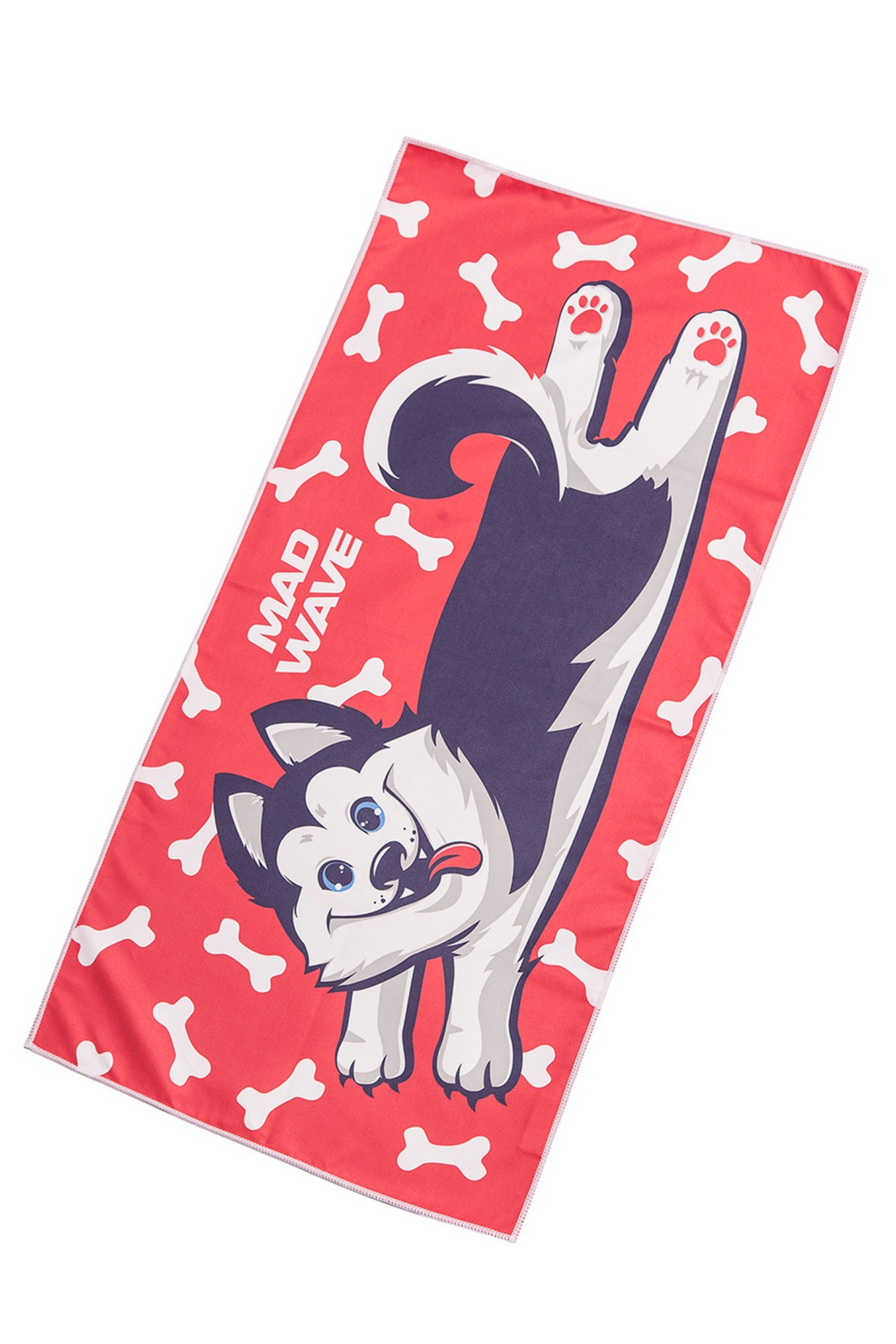 Полотенце из микрофибры Mad Wave Microfiber Towel Husky M0761 02 1 05W красный 1333_2000