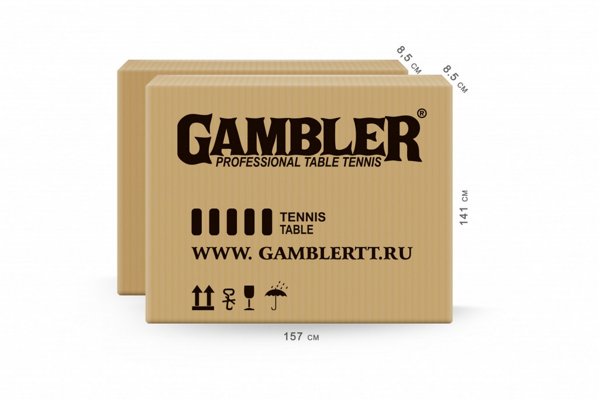 Стол теннисный Gambler Edition Indoor GTS-2 green 1196_800