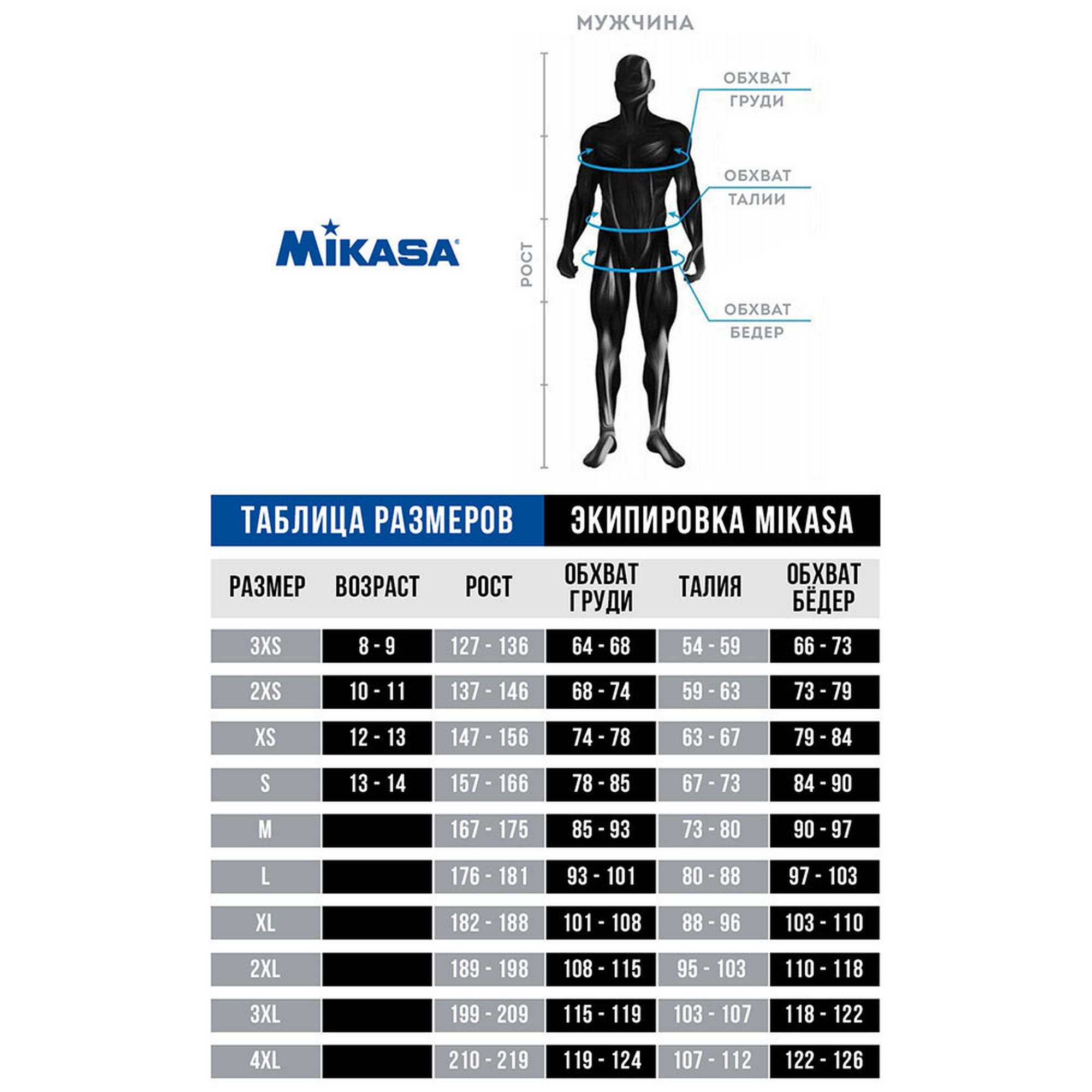 Брюки тренировочные Mikasa MT530-0186 Серый 2000_2000