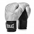 Перчатки тренировочные Everlast Spark 10oz бел/гео. 120_120